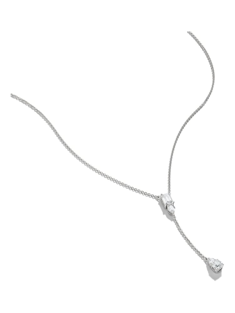 Thomas Sabo Silver Tone Bold Elegance Y-Chain With Zirconia - Image 2 of 3 Thomas Sabo Silver Tone Bold Elegance Y-Chain With Zirconia - Image 2 of 3