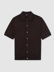 Reiss Bitter Brown Drayton Shirt - Image 2 of 6