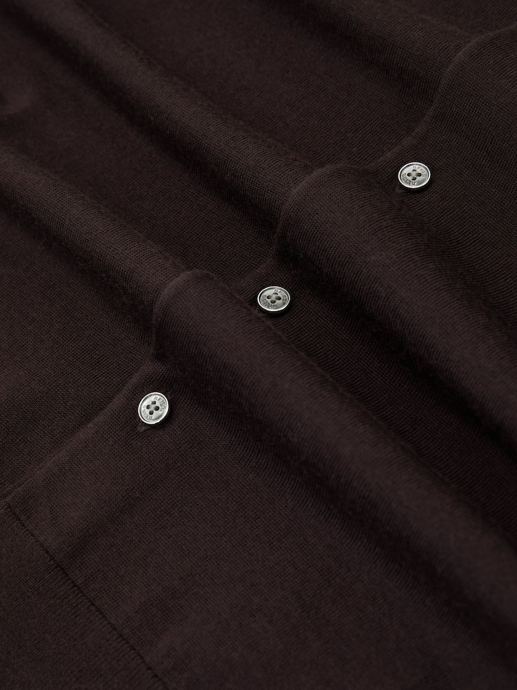 Reiss Bitter Brown Drayton Shirt - Image 6 of 6 Reiss Bitter Brown Drayton Shirt - Image 6 of 6