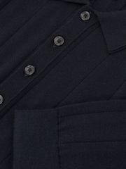 Granatowy - Reiss Greyson Polo Shirt - Obraz 7 z 7