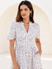 Aspiga Cream Esha Cheesecloth Dress - Image 2 of 6