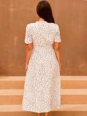 Aspiga Cream Esha Cheesecloth Dress - Image 4 of 6