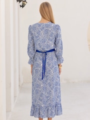Aspiga Blue Maeve EcoVero Dress - Image 2 of 6