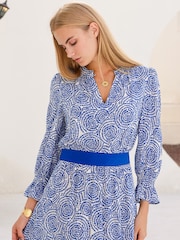 Aspiga Blue Maeve EcoVero Dress - Image 4 of 6