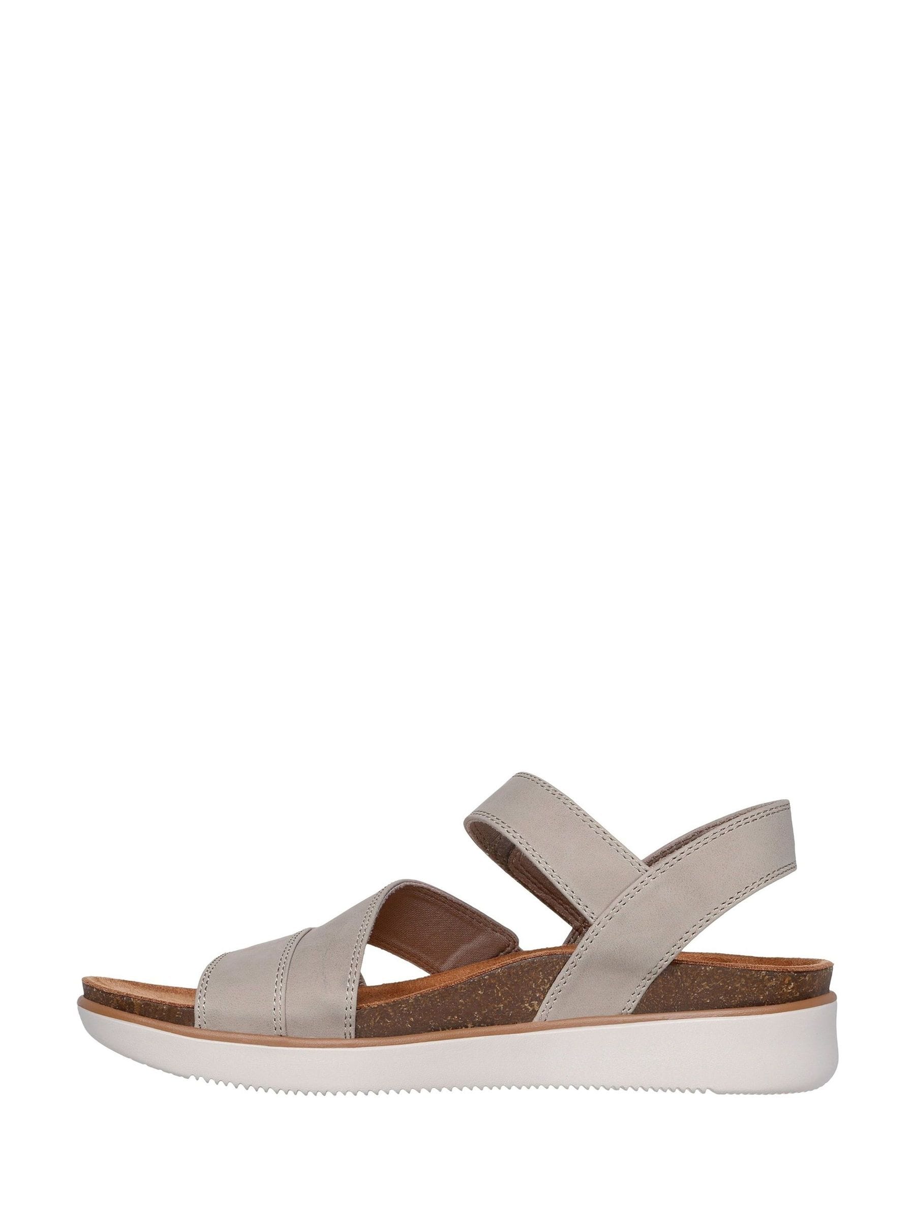 Buy Skechers Brown Lifted Comfort Sandals from Next USA