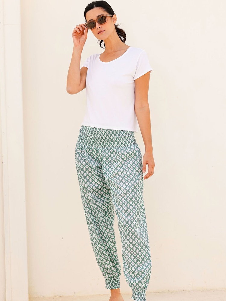 Pamučne pantalone Aspiga Harem - Slika 1 od 4