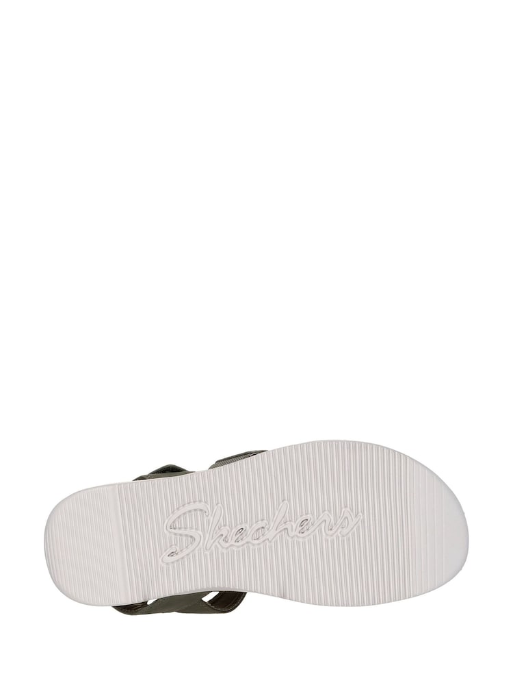 Skechers Green Lifted Comfort Sandals - Image 5 of 5