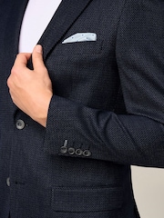 Skopes Blue Cowton Tailored Fit Jacket - Image 6 of 8