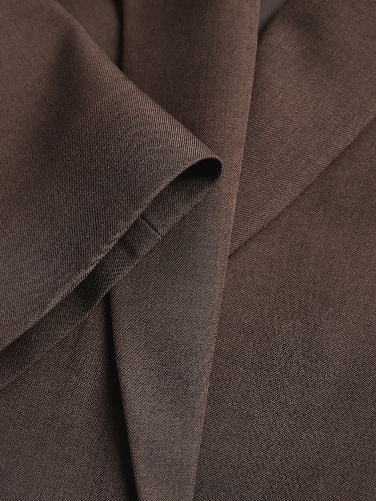 The Set Formal Blazer Chocolate Brown - Image 10 of 10 The Set Formal Blazer Chocolate Brown - Image 10 of 10