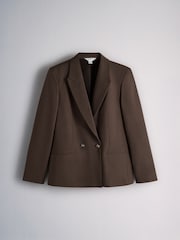 The Set Formal Blazer Chocolate Brown - Image 8 of 10
