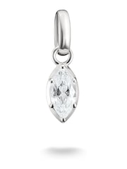 Thomas Sabo White Connect April Birthstone Charm - Image 1 of 2
