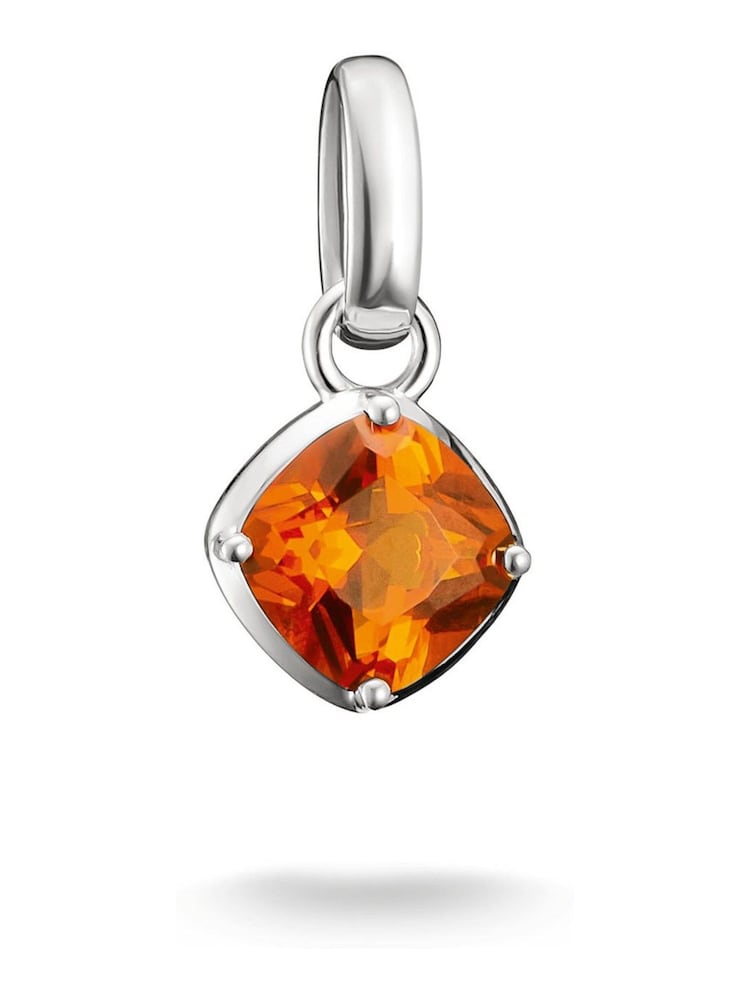 Thomas Sabo Orange Connect October Birthstone Charm - Image 1 of 3