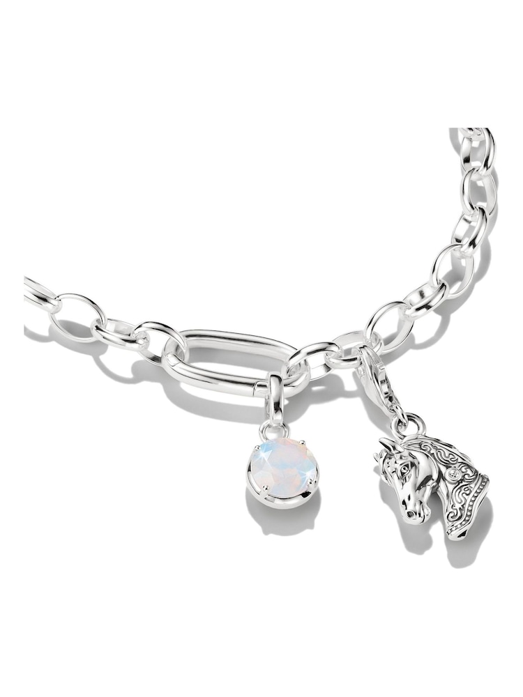 Thomas Sabo White Connect June Birthstone Charm - Image 2 of 2