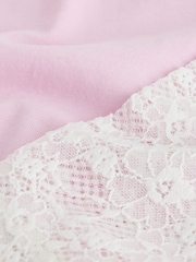 Pink Lace Long Sleeve Top (3-16yrs) - Image 6 of 7