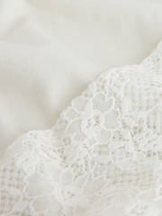 Cream Lace Long Sleeve Top (3-16yrs) - Image 7 of 8