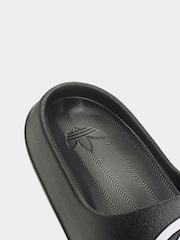 adidas Originals Black Adilette Sandals - Image 10 of 10