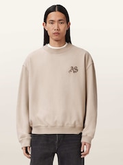 رداء علوي رياضي برقبة مستديرة Icon من AllSaints - Image 1 of 6