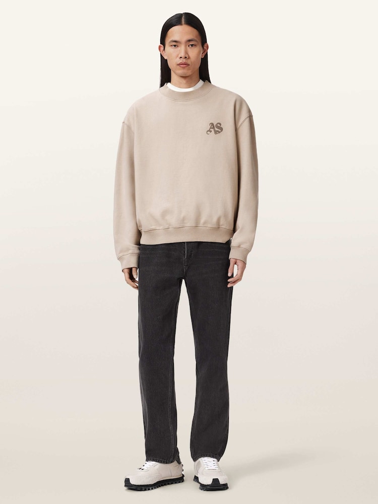 رداء علوي رياضي برقبة مستديرة Icon من AllSaints - Image 2 of 6