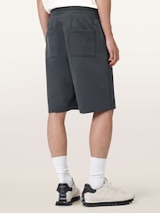 AllSaints Black Emblem Sweatshirt Shorts - Image 4 of 7