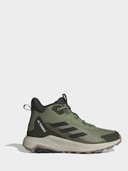 adidas Terrex Green Anylander Mid Hiking Shoes - Image 1 of 10