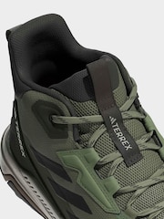 adidas Terrex Green Anylander Mid Hiking Shoes - Image 10 of 10