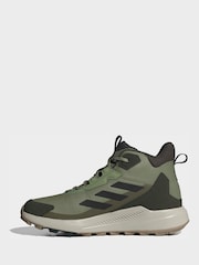 adidas Terrex Green Anylander Mid Hiking Shoes - Image 2 of 10