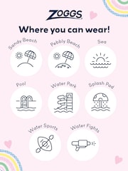 Zoggs Pink Antislip Socks - Image 10 of 10