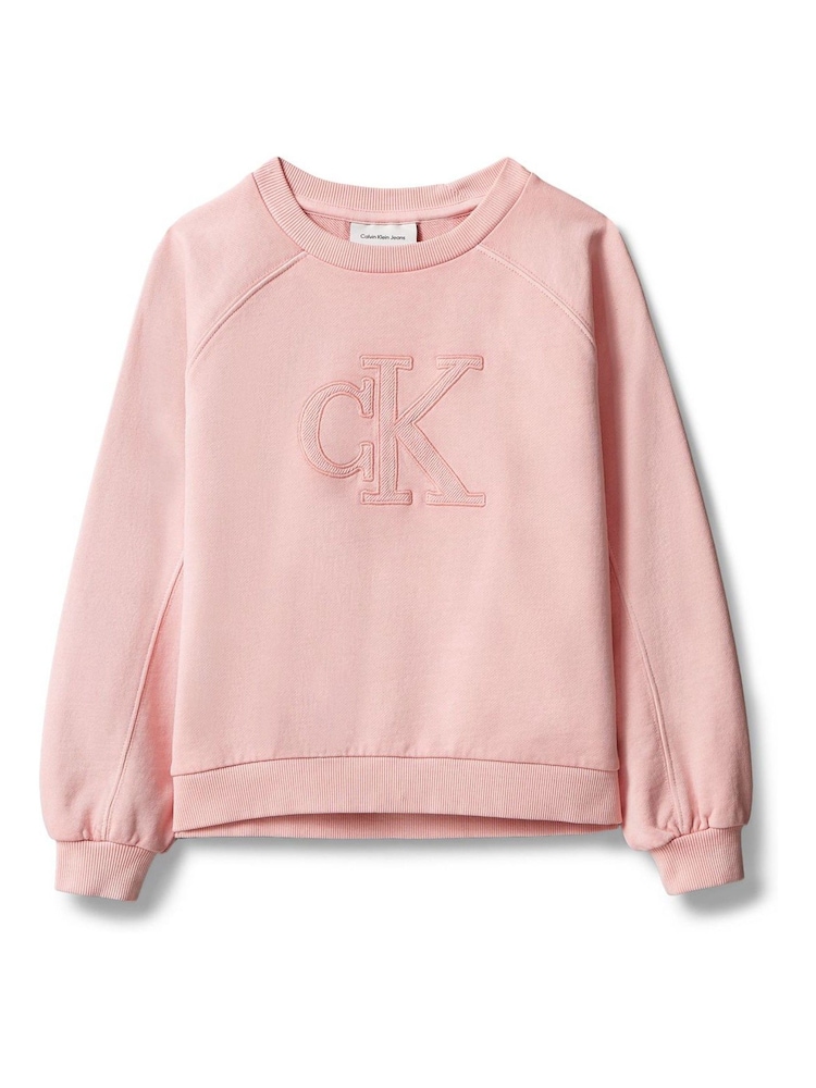 Calvin Klein Crew Neck Logo Sweatshirt - Imaginea 5 din 5