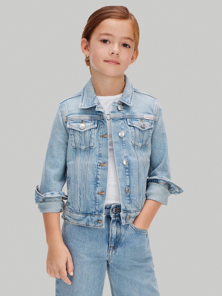 Calvin Klein Denim-Truckerjacke - Bild 1 von 5