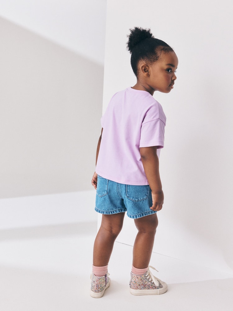 Lilac Purple Sister T-Shirt (3mths-7yrs) - Image 2 of 2 Lilac Purple Sister T-Shirt (3mths-7yrs) - Image 2 of 2