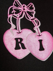 River Island Black Cherry Hoodie & Short Set - Image 4 of 5