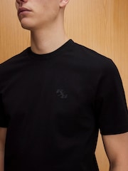 River Island Black RXR Slim Fit T-Shirt - Image 2 of 4