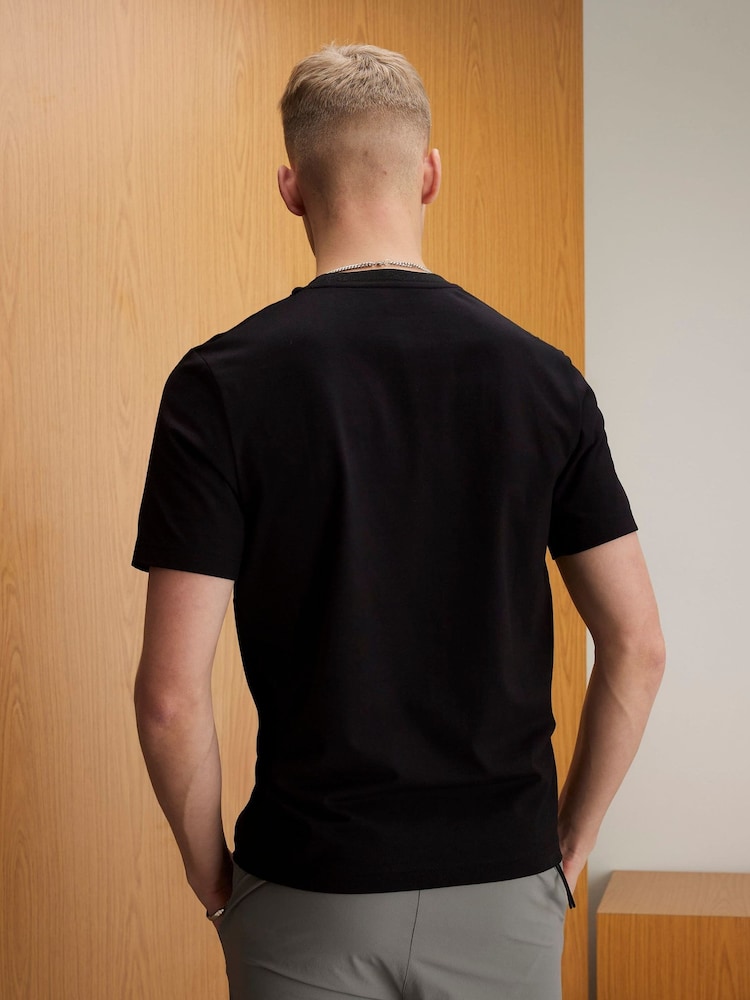 River Island Black RXR Slim Fit T-Shirt - Image 4 of 4