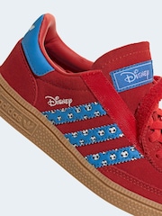 adidas Originals Red Disney Handball Spezial Comfort Closure Elastic Lace Shoes - Image 10 of 11