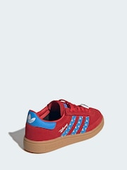 adidas Originals Red Disney Handball Spezial Comfort Closure Elastic Lace Shoes - Image 2 of 11