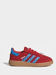 adidas Originals Red Disney Handball Spezial Comfort Closure Elastic Lace Shoes - Image 3 of 11