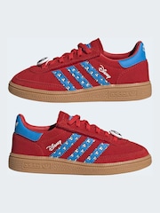 adidas Originals Red Disney Handball Spezial Comfort Closure Elastic Lace Shoes - Image 6 of 11