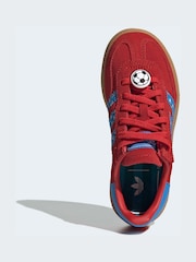 adidas Originals Red Disney Handball Spezial Comfort Closure Elastic Lace Shoes - Image 7 of 11