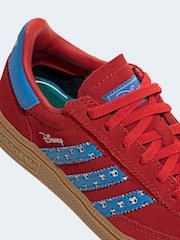 adidas Originals Red Disney Handball Spezial Comfort Closure Elastic Lace Shoes - Image 9 of 11
