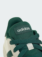 adidas White Grand Court Lifestyle Tennis Lace-Up Shoes - Image 9 of 10