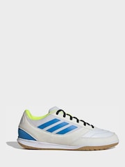 adidas White Top Sala Competition Ii Indoor Football Boots - Image 1 of 10