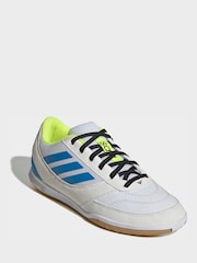 adidas White Top Sala Competition Ii Indoor Football Boots - Image 4 of 10