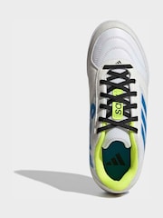 adidas White Top Sala Competition Ii Indoor Football Boots - Image 7 of 10