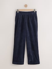 بني شوكولاتة/أزرق كحلي - Soft Cord Wide Leg Trousers 2 Pack - صورة 7 من 9