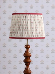 Laura Ashley MULTI COLOURED Harthill Daisies 12" Pleated Shade Ceiling Light - Image 2 of 6