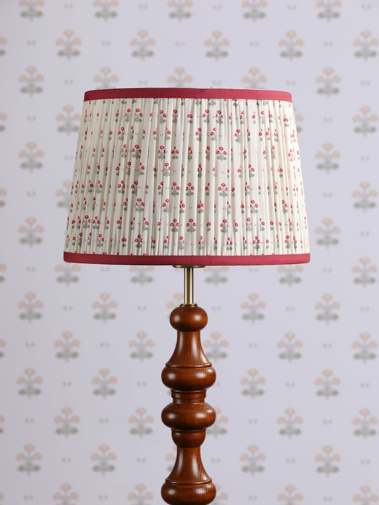 Laura Ashley MULTI COLOURED Harthill Daisies 12" Pleated Shade Ceiling Light - Image 2 of 6 Laura Ashley MULTI COLOURED Harthill Daisies 12" Pleated Shade Ceiling Light - Image 2 of 6