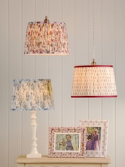 Laura Ashley MULTI COLOURED Harthill Daisies 12" Pleated Shade Ceiling Light - Image 3 of 6