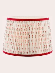 Laura Ashley MULTI COLOURED Harthill Daisies 12" Pleated Shade Ceiling Light - Image 4 of 6