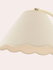 Laura Ashley Antique Brass Cordwell Floor Lamp - Image 4 of 6