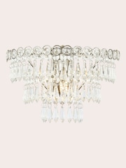 Laura Ashley Chrome Enid Wall Light - Image 3 of 6